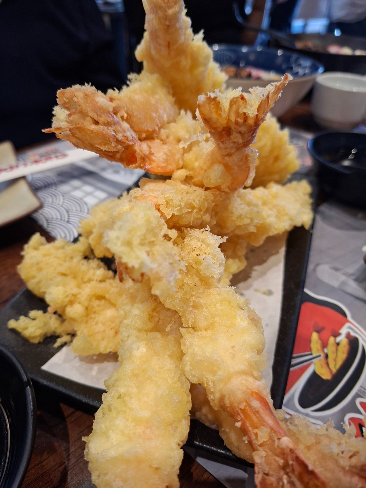 Giant Ebi Tempura by Angela