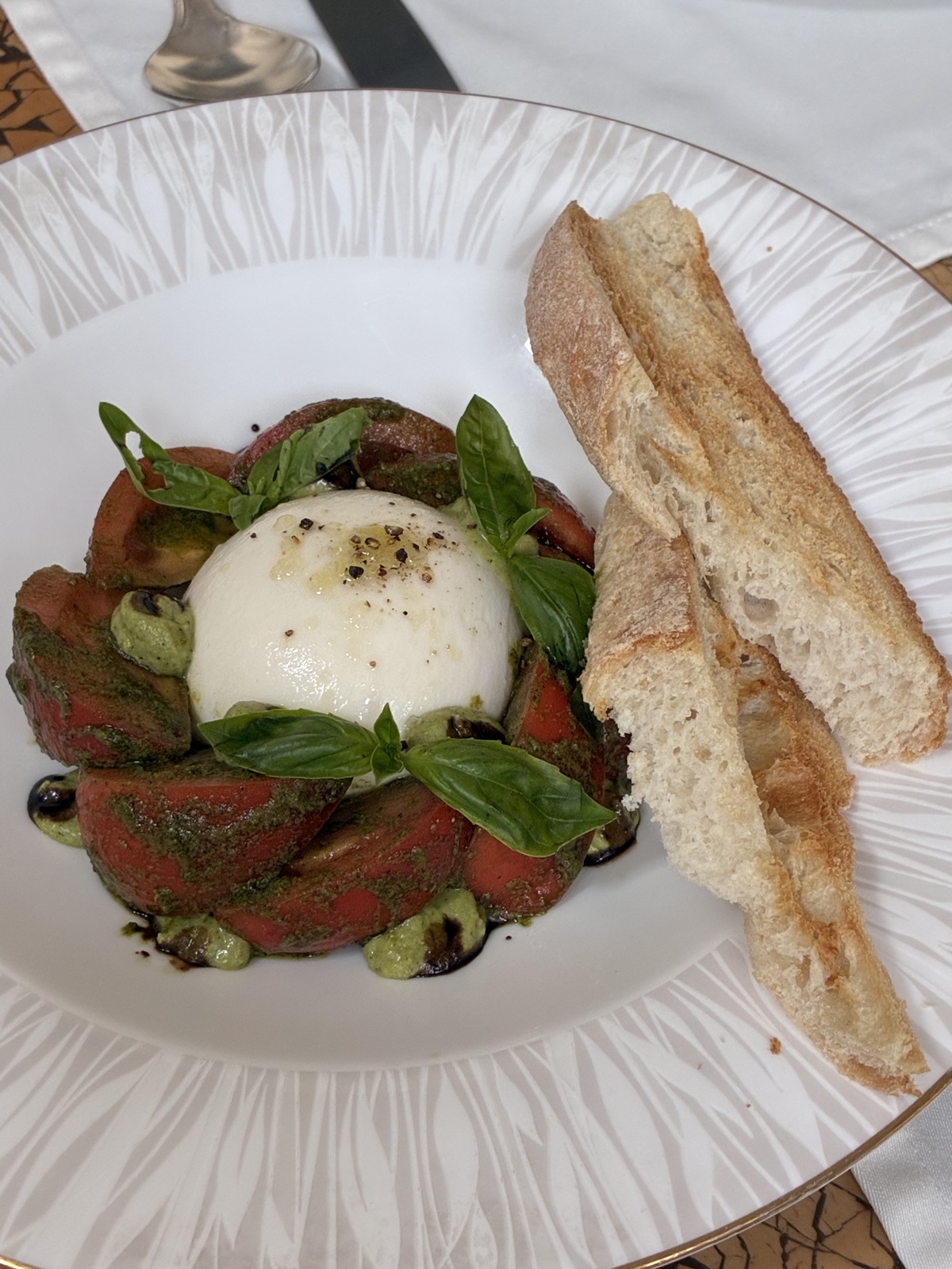 Burrata Caprese Salad by Blesilda